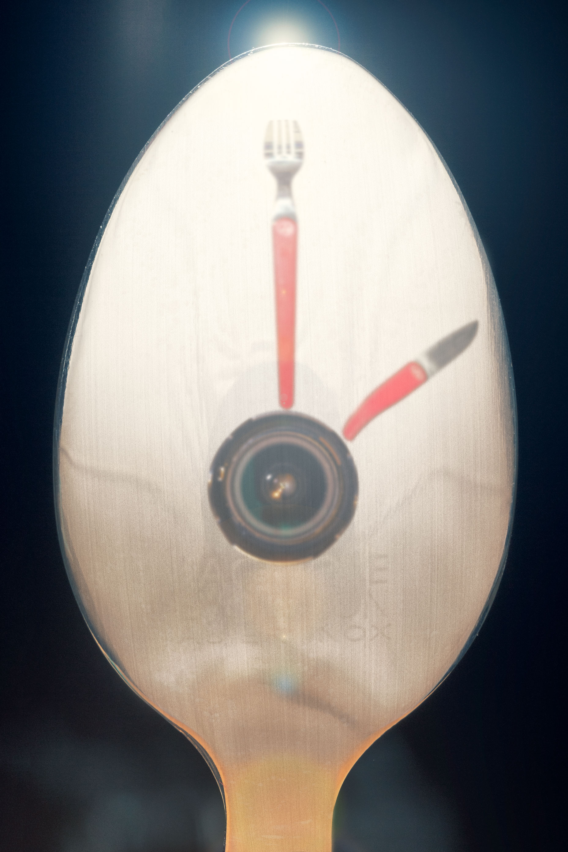 La montre cuillère pour ne pas oublier de manger.
