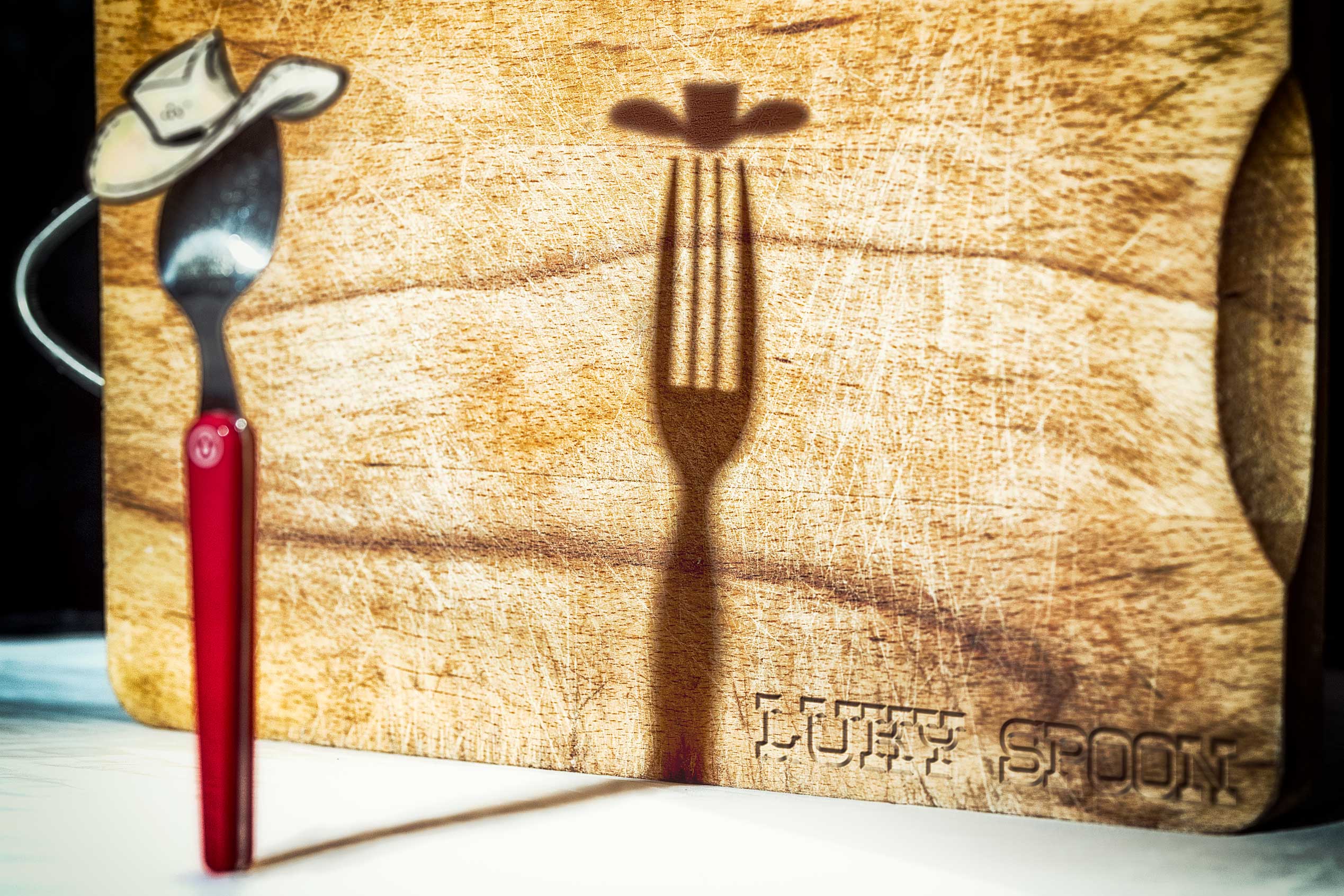 La cuillère Lucky Luke ou plus exactement Lucky Spoon.