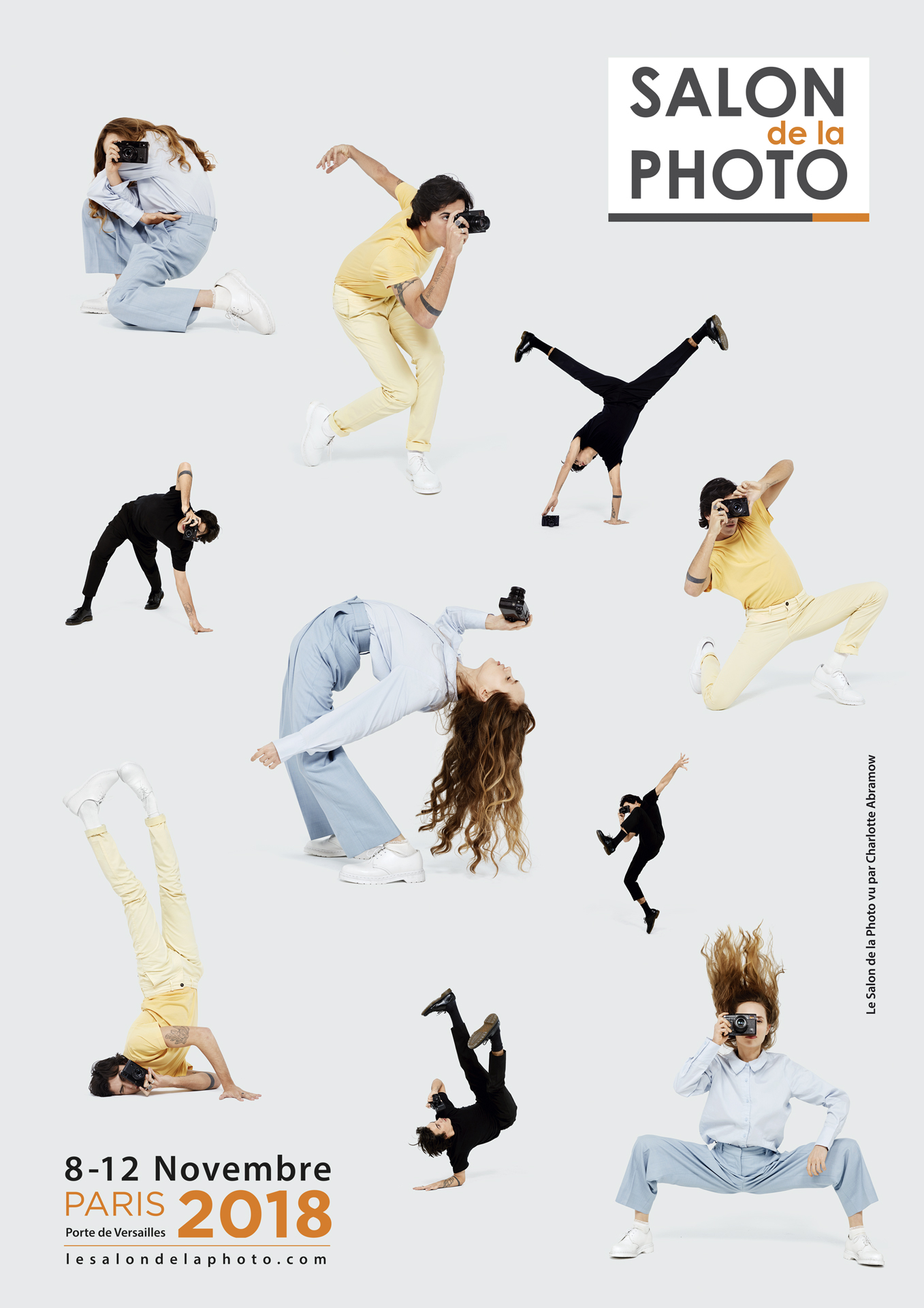 Affiche du salon de la photo 2018. Partenairat