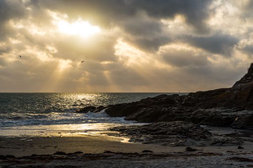 Transcription de l'ambiance si particulière des plages bretonnes