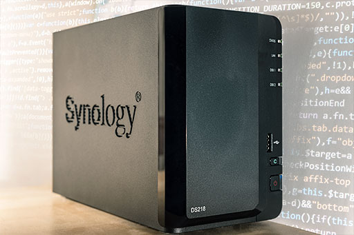 Illustration de l'article de présentation du NAS DS218 de Synology.