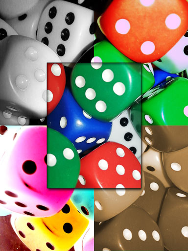 Différents effets visuels sur une même photo