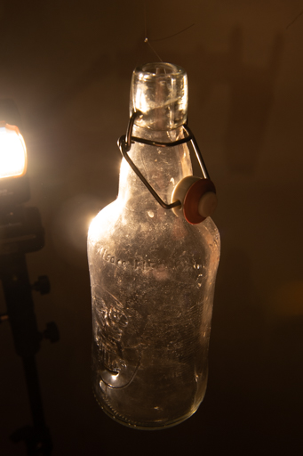 Photo de base : la bouteille