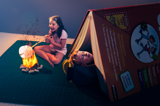 Illustration du photomontage de la rentrée des classes