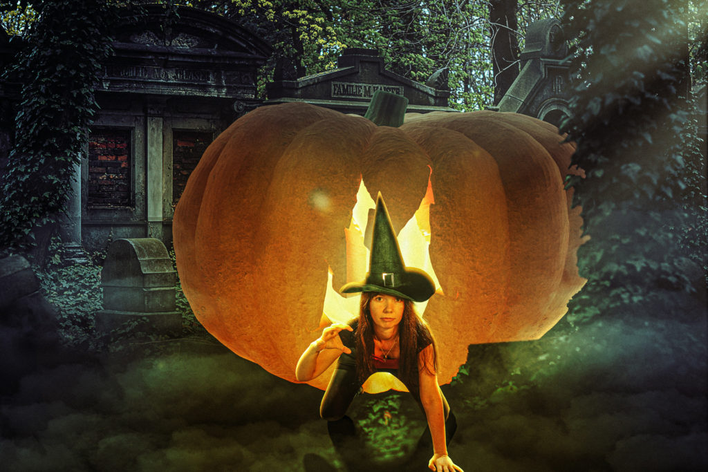 La sorcière d'Halloween