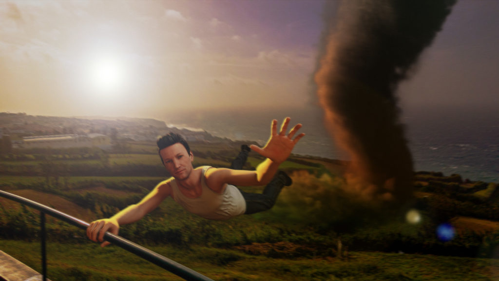 Photomontage du mois de Novembre évoquant la météo capricieuse de ce mois.