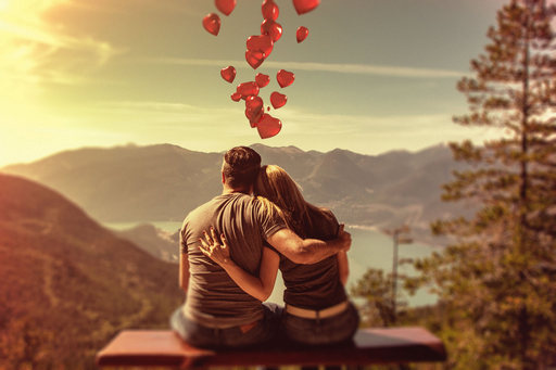 Illustration de l'article photomontage du mois : Les amoureux de février !